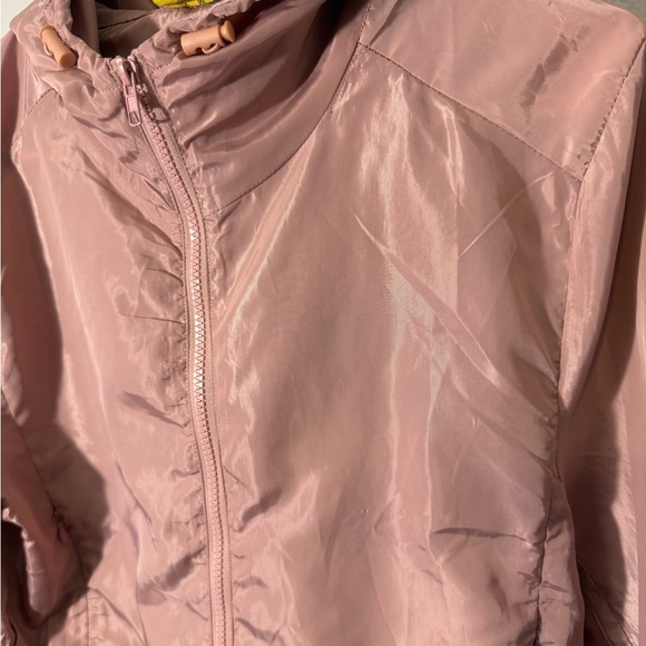 Daisy Women's Pink Hooded Cropped Jacket - Picture 2 of 5